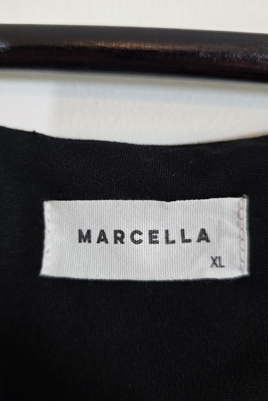 Marcella NYC Eliana Off The Shoulder Top Black XL - Picture 8 of 9